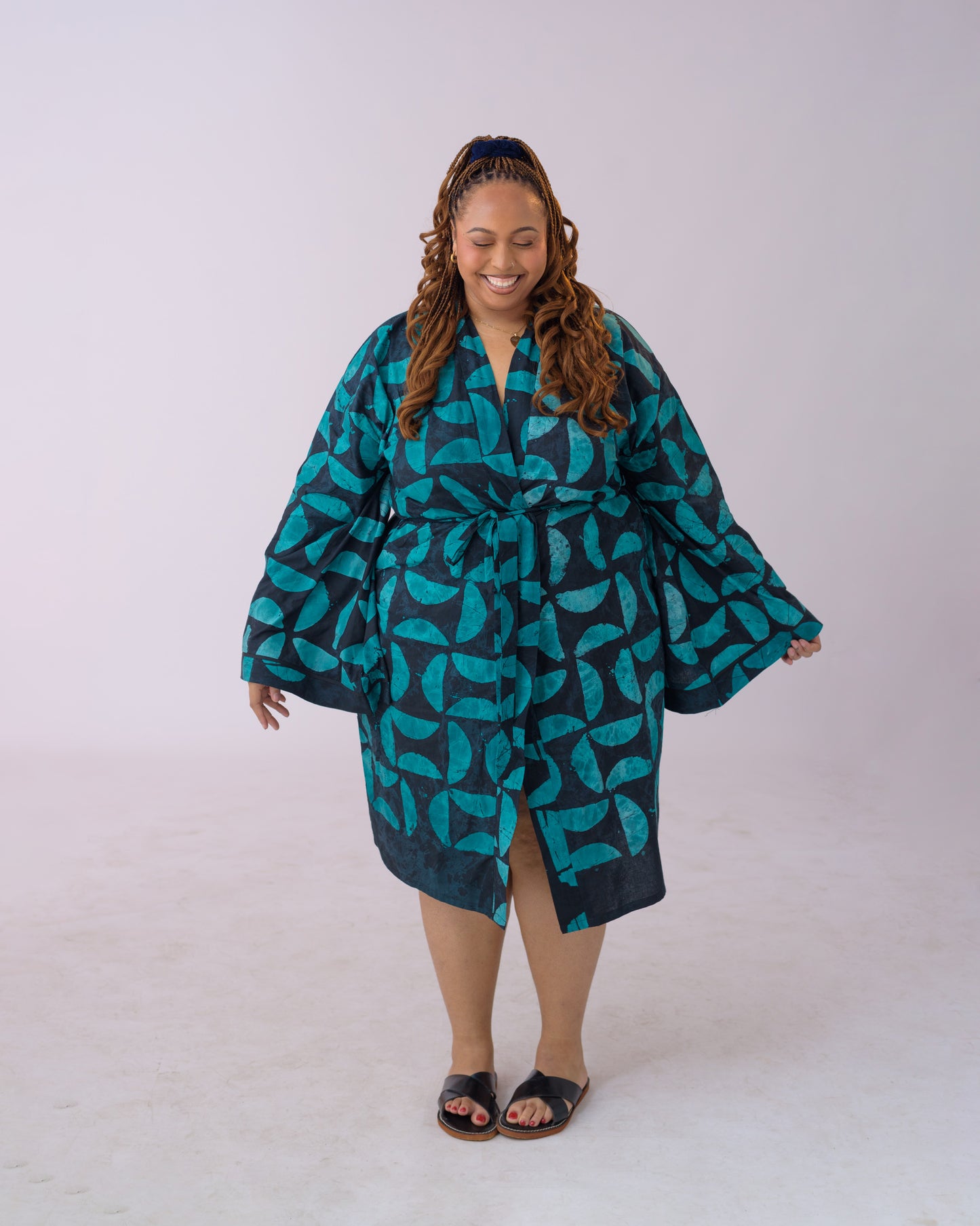JADE Cotton Robe