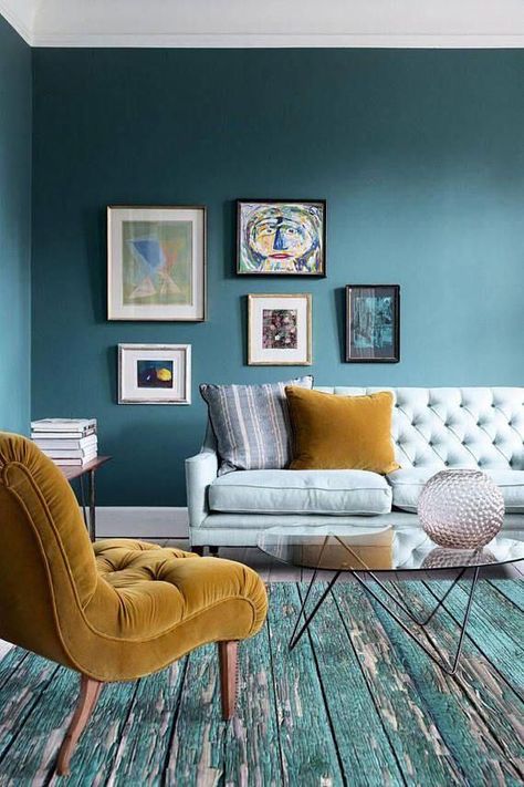 5 colorful combinations to try for your next home design via Pinterest