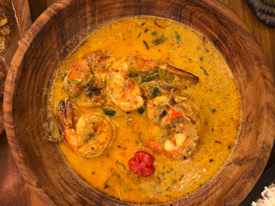 Samiat's King Prawn Coconut Curry recipe