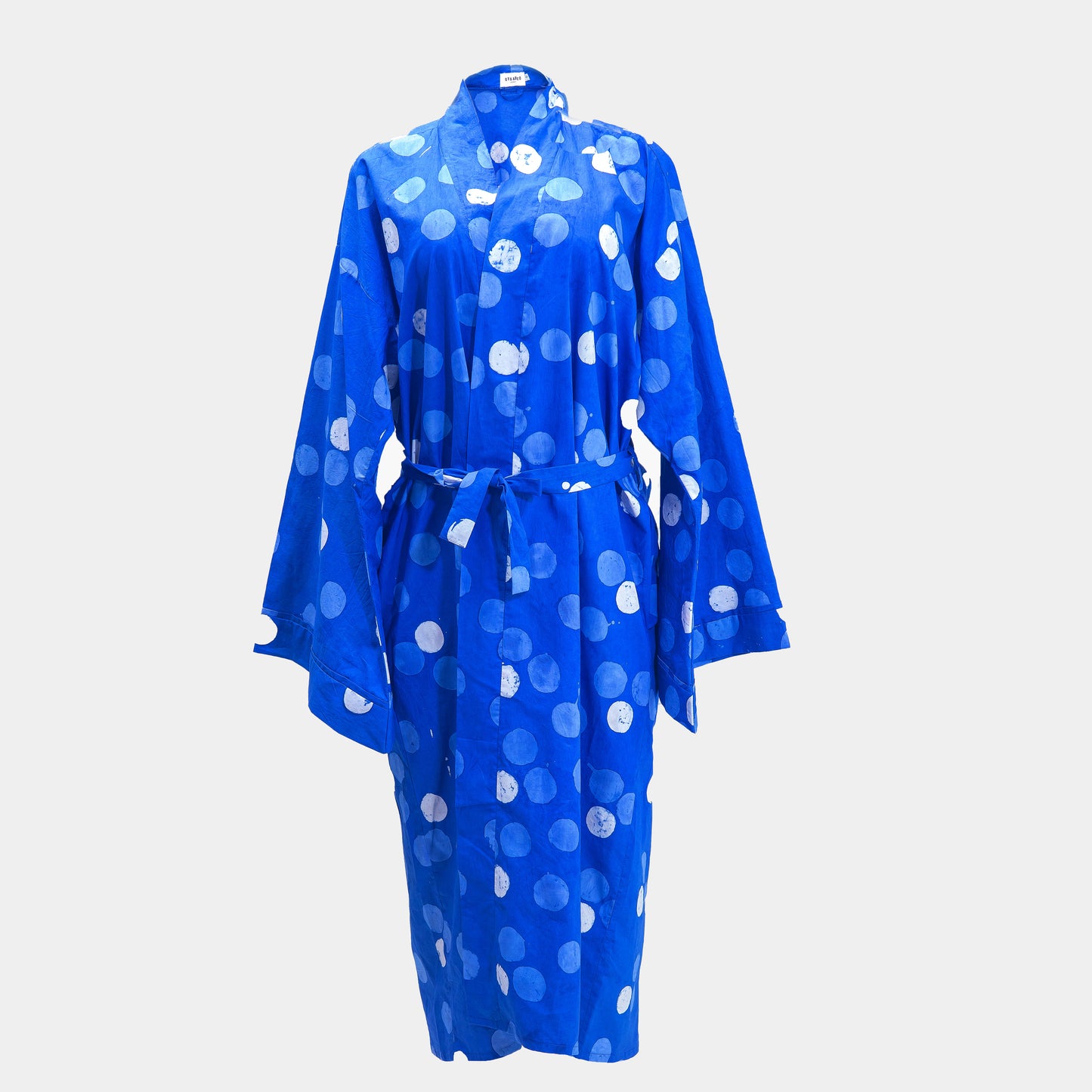 Polka-Dot Robe