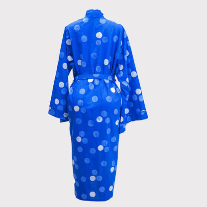 Polka-Dot Robe