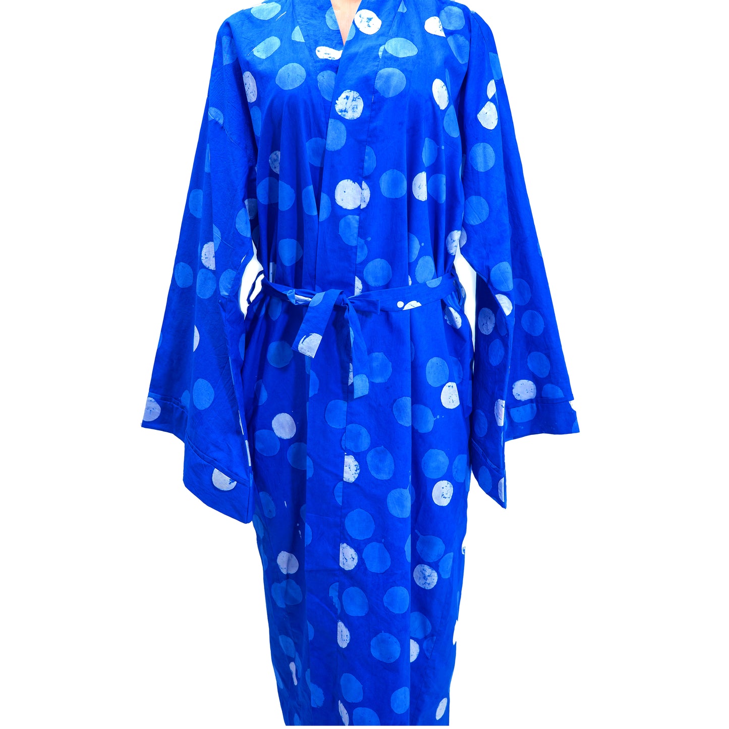 Polka-Dot Robe