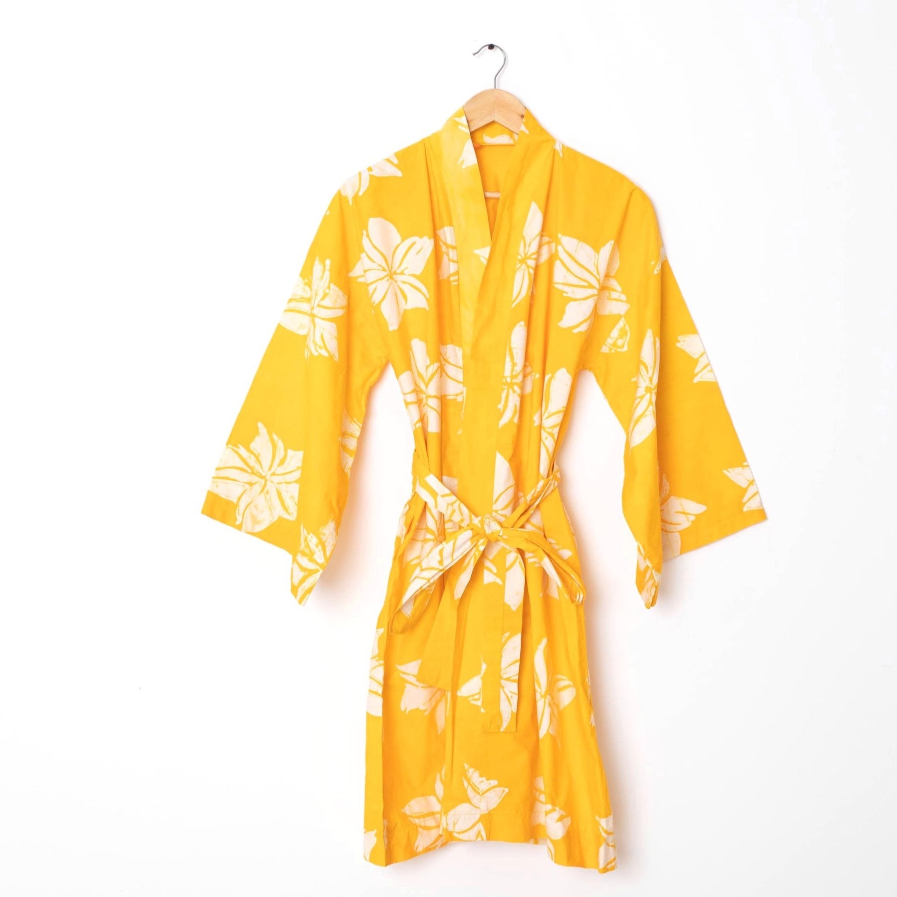 Golden Frangipani Robe